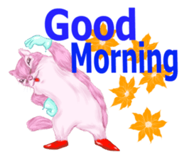 Pink Squirrel Qbe sticker #8368103