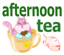 Pink Squirrel Qbe sticker #8368104