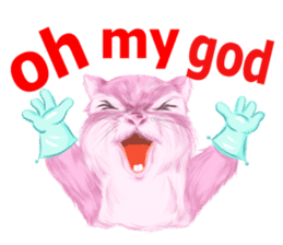 Pink Squirrel Qbe sticker #8368113