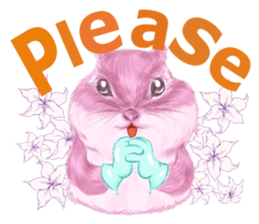 Pink Squirrel  Qbe sticker #8368119