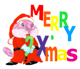 Pink Squirrel Qbe sticker #8368125