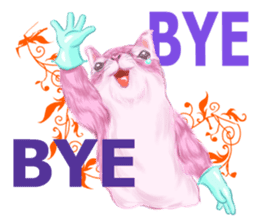 Pink Squirrel Qbe sticker #8368129