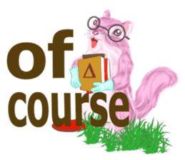 Pink Squirrel Qbe sticker #8368130