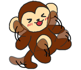 Daily oriental Zodiac[monkey] sticker #8368188
