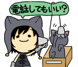British Shorthair koume and Luna sticker #8368370