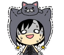 British Shorthair koume and Luna sticker #8368373