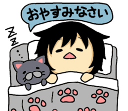 British Shorthair koume and Luna sticker #8368379