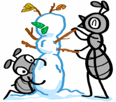 Ants!<winter&spring!> sticker #8368581