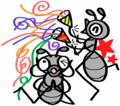 Ants!<winter&spring!> sticker #8368599