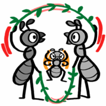 Ants!<winter&spring!> sticker #8368609