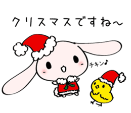PinkyRabbit -winter edition- sticker #8369266