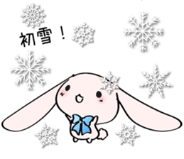 PinkyRabbit -winter edition- sticker #8369273