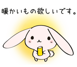 PinkyRabbit -winter edition- sticker #8369274