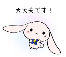PinkyRabbit -winter edition- sticker #8369297