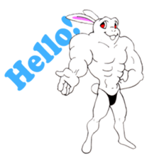 Macho Rabbit 2 sticker #8369581