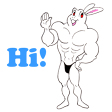 Macho Rabbit 2 sticker #8369582