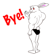 Macho Rabbit 2 sticker #8369583