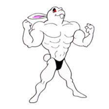 Macho Rabbit 2 sticker #8369584