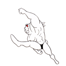 Macho Rabbit 2 sticker #8369592