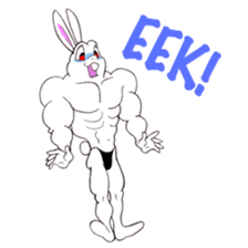 Macho Rabbit 2 sticker #8369600