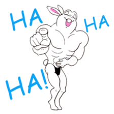 Macho Rabbit 2 sticker #8369604