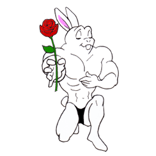 Macho Rabbit 2 sticker #8369609