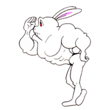 Macho Rabbit 2 sticker #8369610