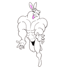 Macho Rabbit 2 sticker #8369614