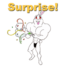 Macho Rabbit 2 sticker #8369616