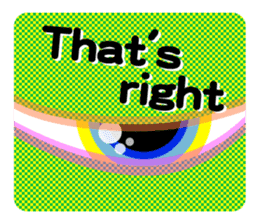 40 Cat's Eyes_vol.3 (English) sticker #8369902