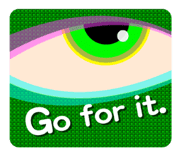 40 Cat's Eyes_vol.3 (English) sticker #8369926