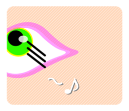 40 Cat's Eyes_vol.3 (English) sticker #8369933