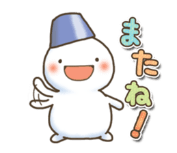 Snowman & Snow rabbit sticker #8370582