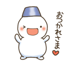 Snowman & Snow rabbit sticker #8370586