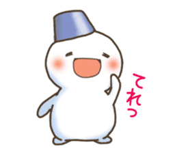 Snowman & Snow rabbit sticker #8370601
