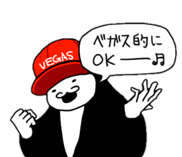 Las Vegas men sticker #8370620