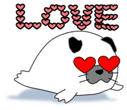 Seal panda sticker #8370667