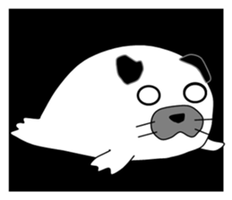 Seal panda sticker #8370675