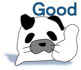 Seal panda sticker #8370681