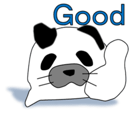Seal panda sticker #8370681