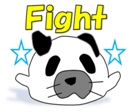 Seal panda sticker #8370682