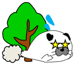 Seal panda sticker #8370684