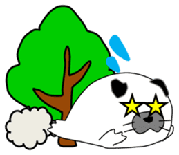 Seal panda sticker #8370684