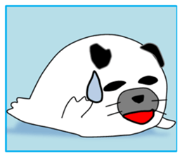 Seal panda sticker #8370685