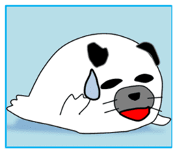 Seal panda sticker #8370685