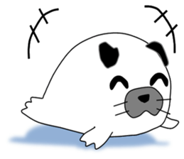 Seal panda sticker #8370686