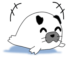 Seal panda sticker #8370686