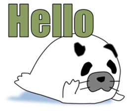 Seal panda sticker #8370688