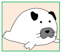 Seal panda sticker #8370696