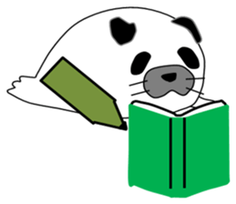 Seal panda sticker #8370697